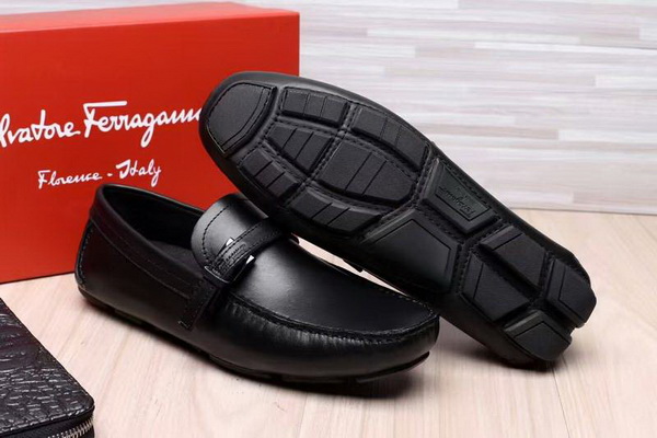 Salvatore Ferragamo Business Casual Men Shoes--092